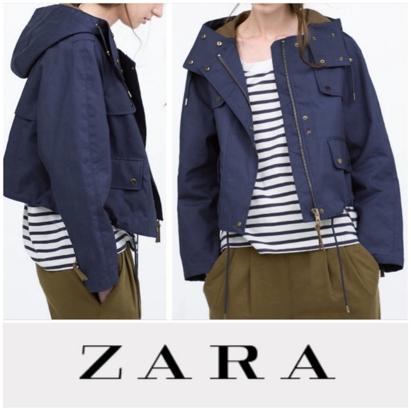 zara basic technical jacket